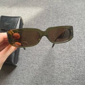 Crap Eyewear green sunglasses